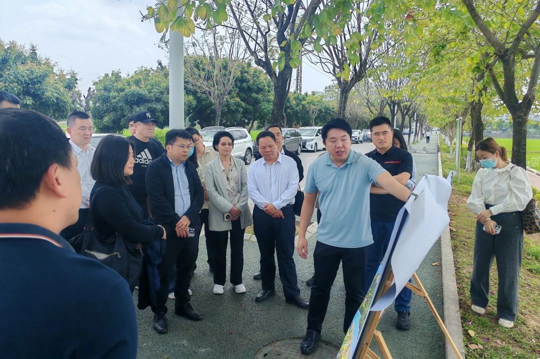 KB88凯时官网集团丨随省协会调研莞惠全域土地整治