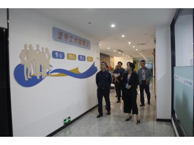 广东省水利水电第三工程局向导一行莅临KB88凯时官网集团旅行交流